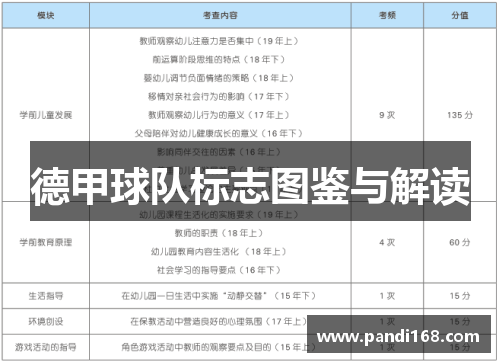 德甲球队标志图鉴与解读